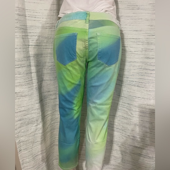 ELIE‎ TAHARI, above-ankle denim pants size 6 - Picture 2 of 10